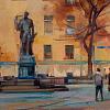 Кутить пойдём к имажинистам. Тверской бульвар.